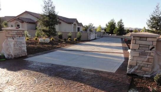 Driveway Stamped Concrete